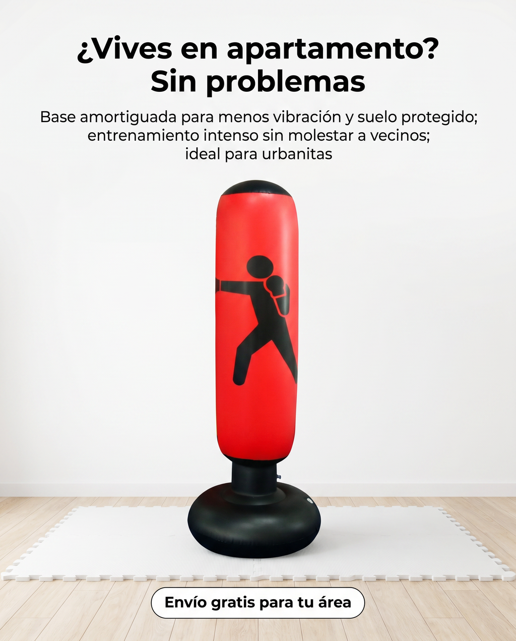 PunchCore™ | Freestanding Punching Bag for Home Training