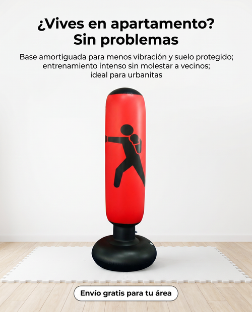 PunchCore™ | Saco de Boxeo de Pie para Entrenamiento en Casa