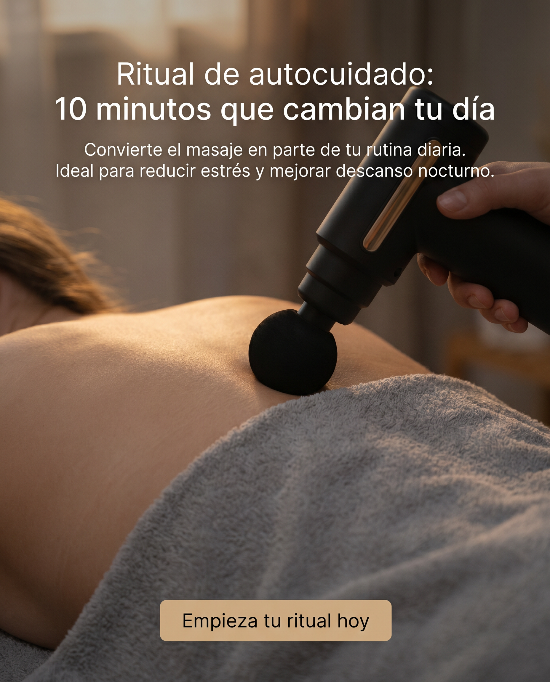 RecoveryGun™ | Pistola de Masaje Muscular de Percusión