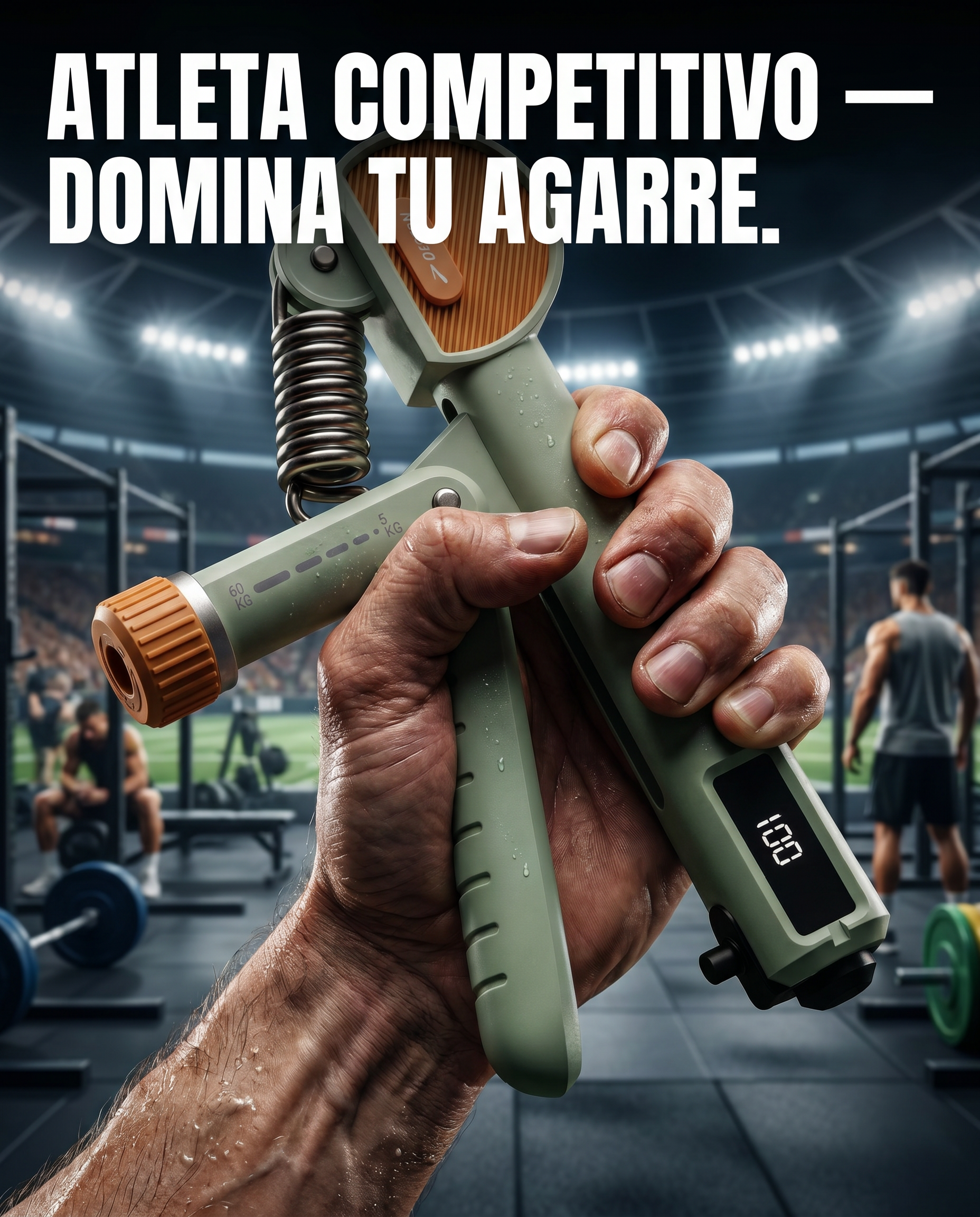 GripForce Pro™ | Entrenador de Fuerza de Agarre Ajustable